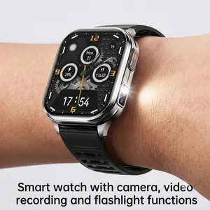 SENBONO New Smartwatch for Men & Women, Wireless Call/multiple Sports Modes, Remote Camera Control, camera, video, voice recorder, flashlight, alarm and music, Compatible with iPhone & Android.Perfect for daily and outdoor use.Waterproof Smart Watch