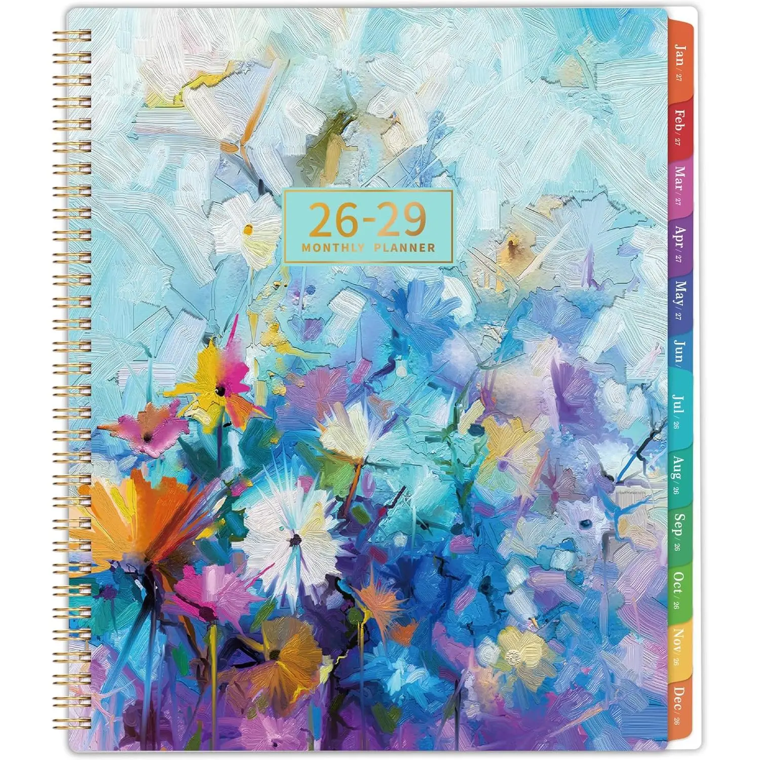 2026-2029 Monthly Planner - 3 Year Monthly Planner, JUL 2026 - JUN 2029, 2026-2029 Calendar Planner with 36 Monthly Tabs, Notes Pages, Inner Pocket,  for Long-Term Planning