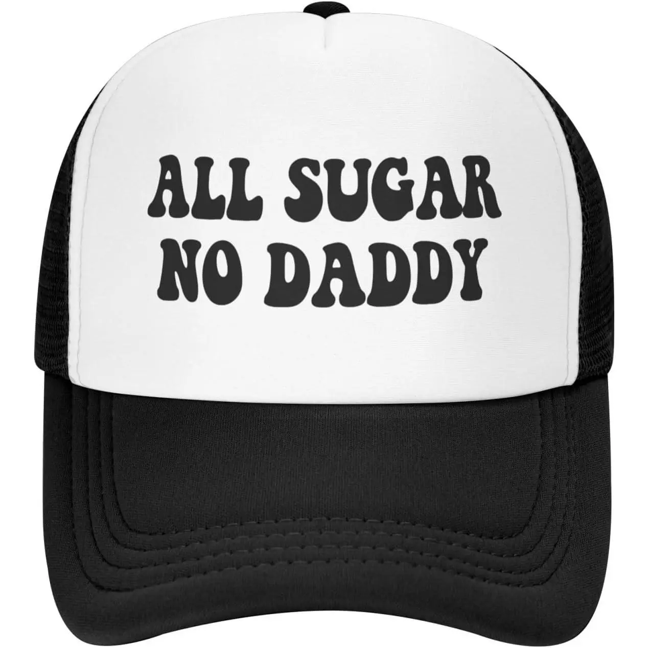 You Find It Offensive? I Find It Funny Trucker Hats for Women Black Men Retro Trucker Black Hats for Men