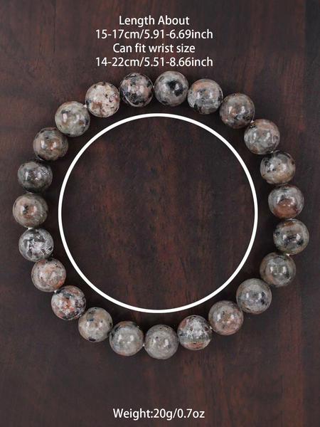 Healing Crystal Bracelet, Release Anger Fear, Clear Negative Thoughts, Mind Clarity Emotion Balance Stone, Anxiety Relief Jewelry