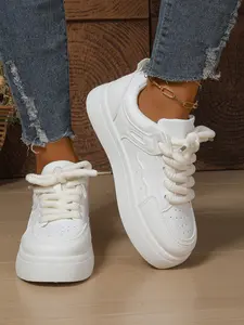 Women's Casual Sneakers, Multi-Color Options, Dirt-Resistant Board Shoes, New Season All-Year Round, European & American Style, Large Sizes