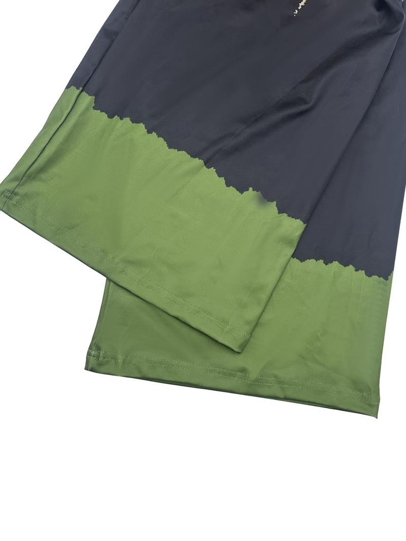 Women's Colorblock Cami  Jumpsuit, Casual Sleeveless Jumpsuit for Summer, Women's Clothing for Daily Wear