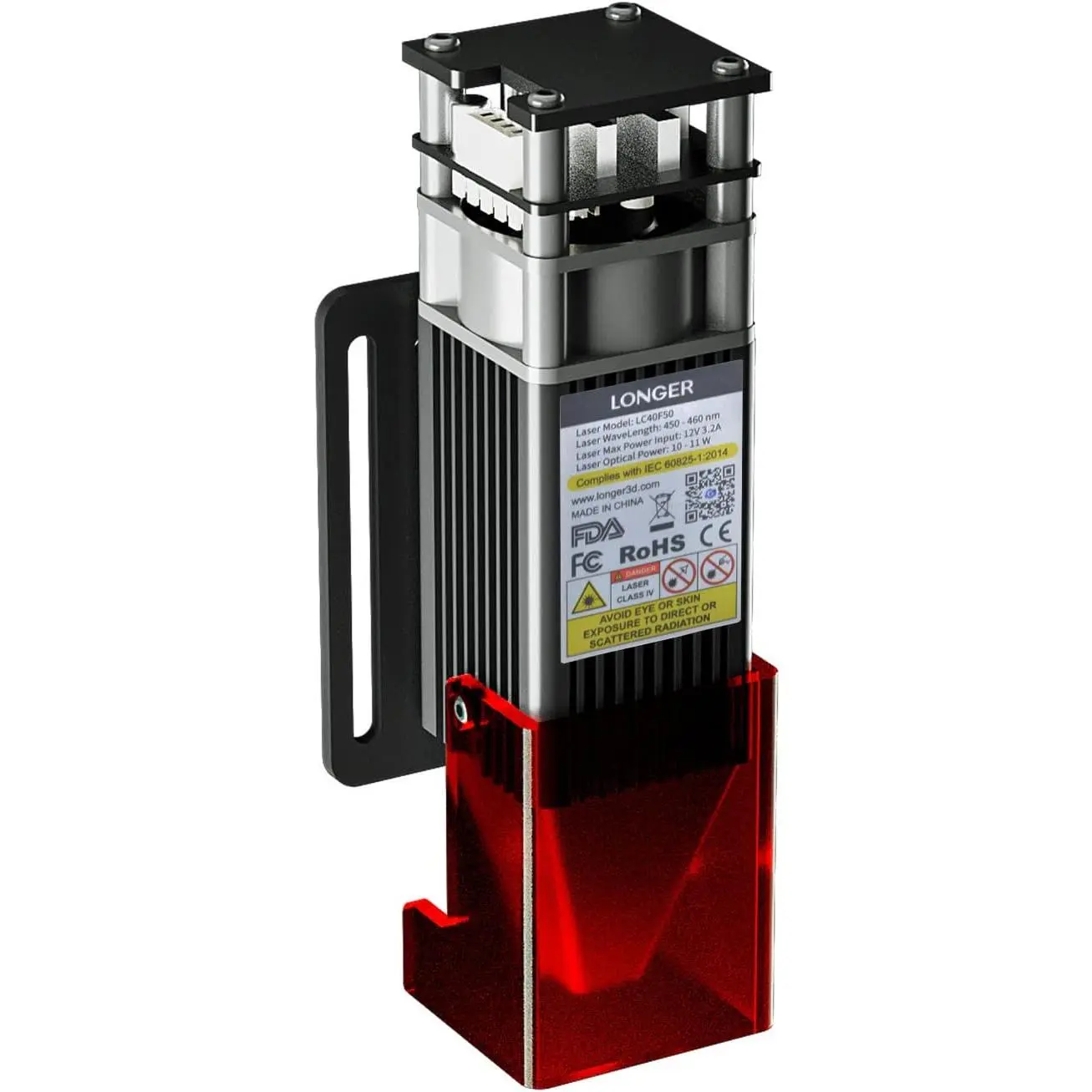 Longer RAY5 5W 10W 20W 30W Laser Engraver Module, Please select the suitable Module for your needs， Laser Spot, DIY laser head for Laser Engraver, Eye Protection
