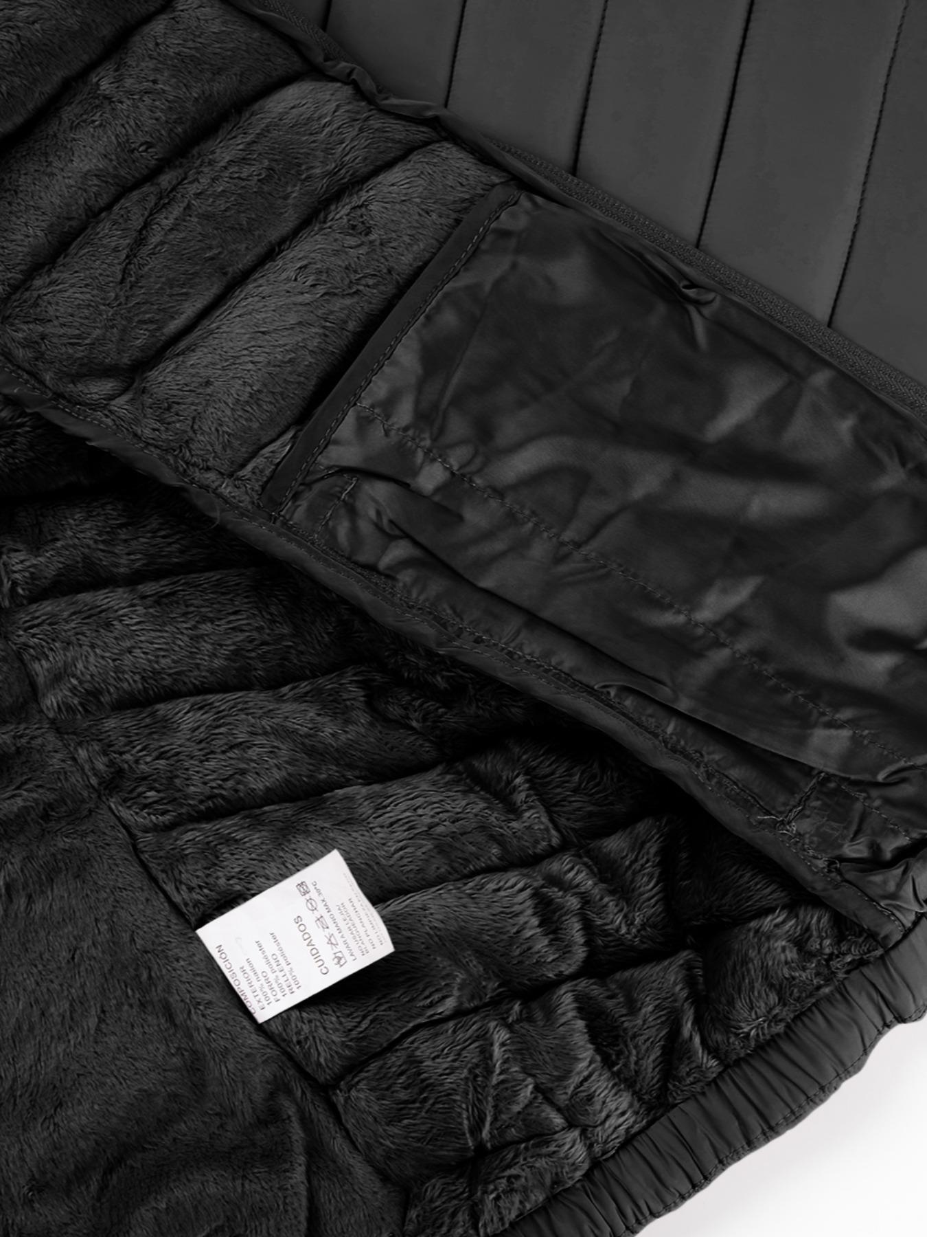 Geschallino Women's Lightweight Fitted Winter Cotton Jacket with Pockets, Casual Fall & Winter Hooded Coat for Daily Commute