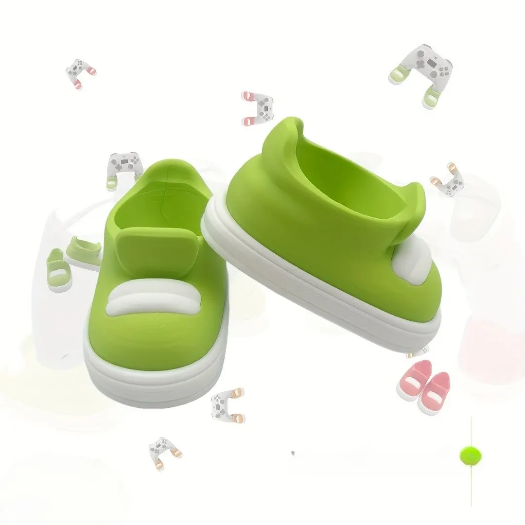 Game Controller Fun Stand, Colorful Shoe-Shaped Holder for Ps4 Ps5 Xbox, Perfect Gift for Birthday Christmas Valentine, Desk Decor, Game Accessories