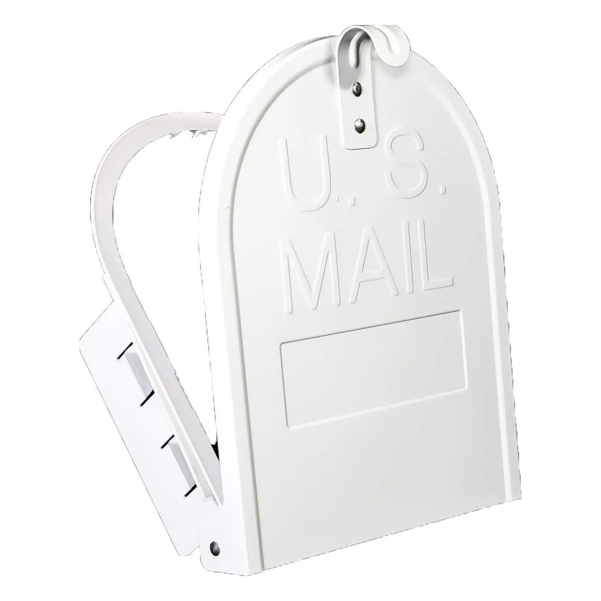 6 1/4 X 8 Inch Retrofit Snap-in Mailbox Door Replacement, White
