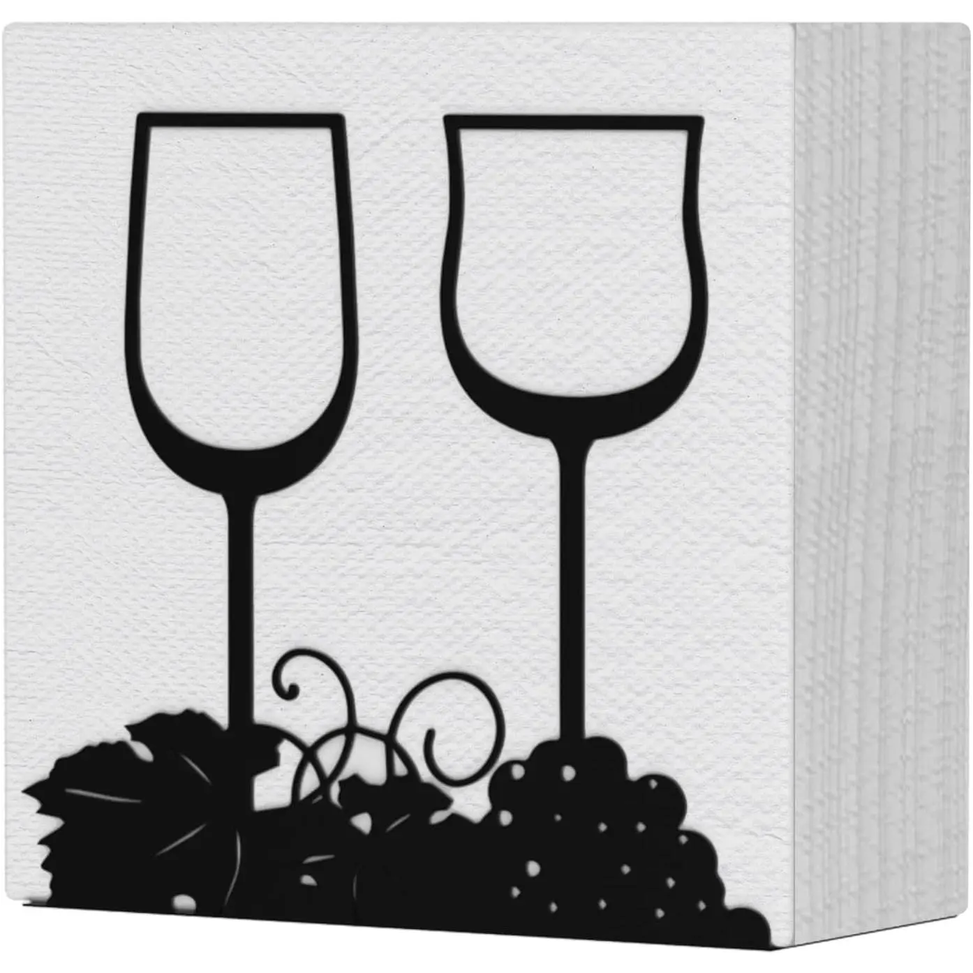Napkin Holder for Table Modern Metal Napkin Holders for Paper Napkins Tabletop Black Napkin Organizer for  Bar/Kitchen/ning Room/Countertop decor