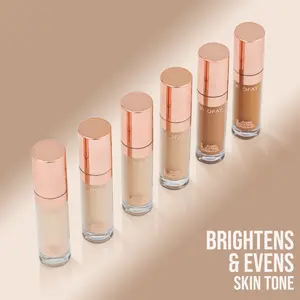 Multi-Use Sculpting Super Coverage Concealer 6 Shades, Brightens & Evens Skin Tone Full Coverage Liquid Concealer, Blendable Long Wear Hydrating Under Eye Spot Cover Makeup For All Skin Tones