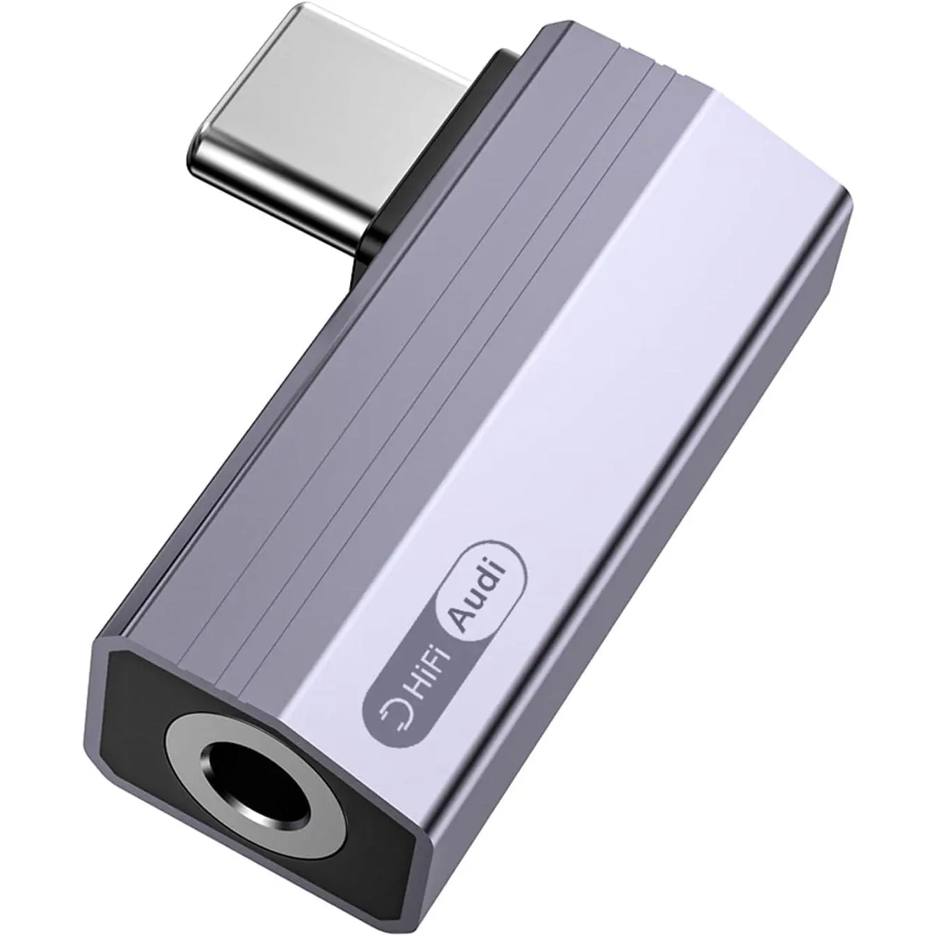 USB C to 3.5mm audio adapter, C-type to 3.5mm female headphone jack, compatible with mobile phones 15/16/16 Pro Max/16 Pro/16 Plus, Pad Pro, Ga laxy S24/S 23/S2 2/S21, M-acBook and  C-type devices