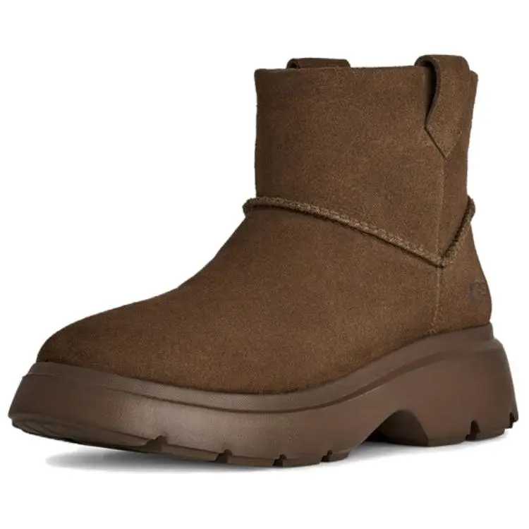 UGG Calimuze Mini Pull On Comfortable Simple Snow Boots 1174516-DRKT