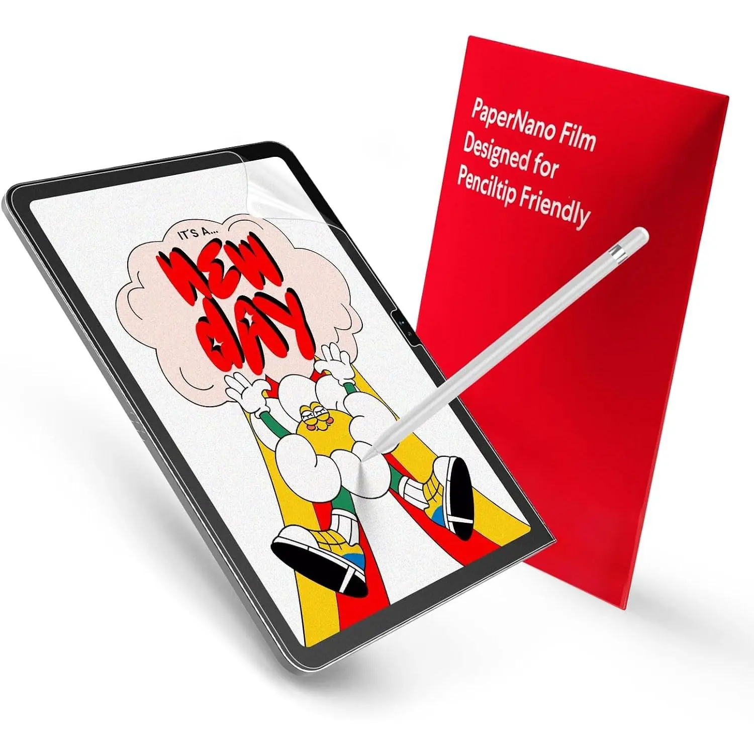 2-Pack Paperfeel Screen Protector for iPad A16 11th/10th Generation (11/10.9 Inch, 2025/2022), iPad Air 11 Inch M4/M3/M2 (2026/2025/2024), Matte  Film, Anti-Glare, Case Friendly, EZ Kit