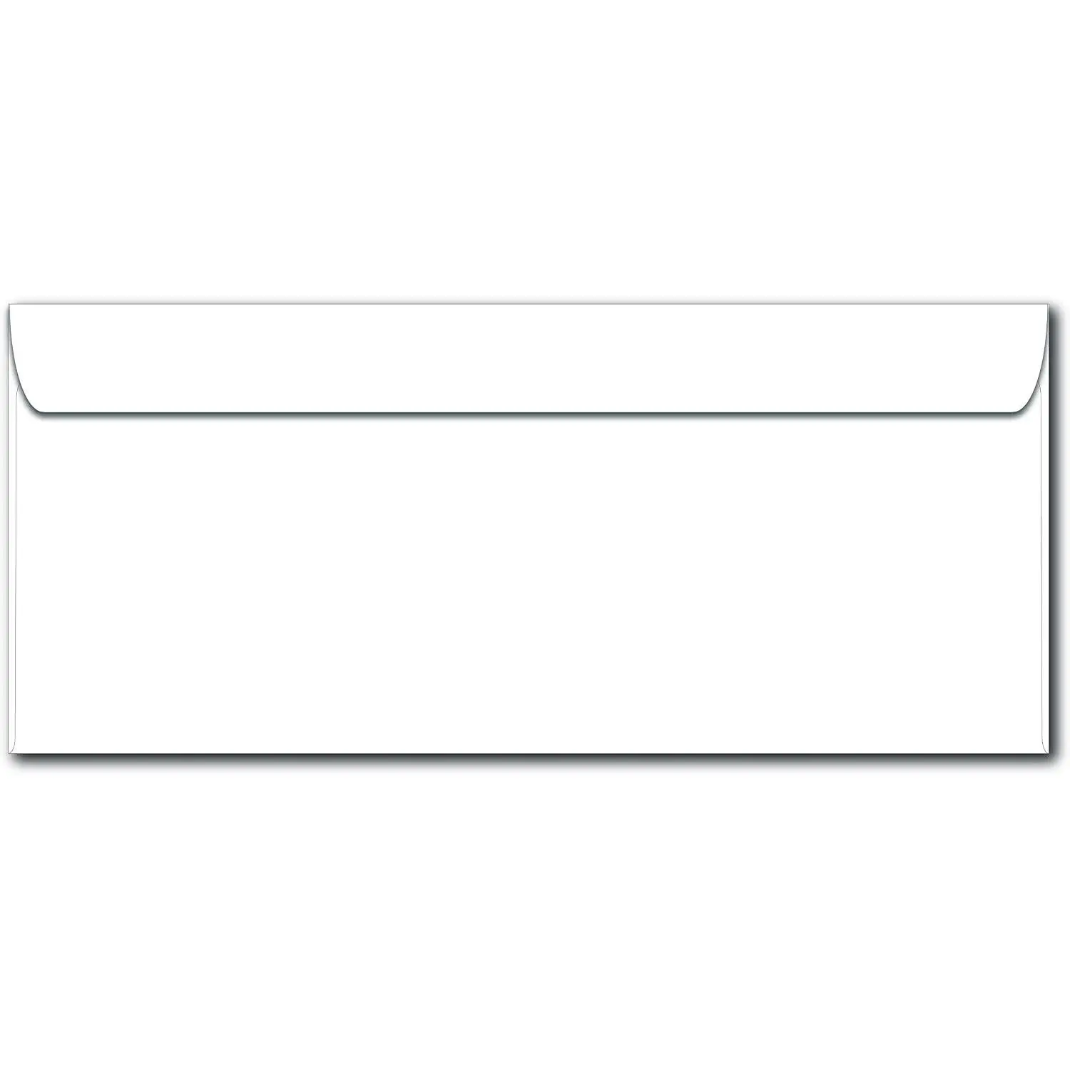 100 Pack #12 Size Business Envelopes 4 3/4" x 11" - Bright White 24lb Bond (90 GSM) Long Format Mailing Envelopes for Business Documents, Invoices & Oversized Correspondence