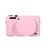 Silicone Camera Case with Removable Lens Cover, Scratch-resistant & Wear-resistant Camera Protective Cover for G7X Mark 3, Durable Camera Accessories