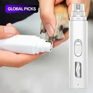 Cordless Dog Nail Clipper, Puppy Nail Clippers, Electric Dog Nail Trimmer, Paw Trimmer, Pet Grooming Nail Grinder, Pet Supplies, Dog Stuff, Cat Accessories #GLOBAL PICKS