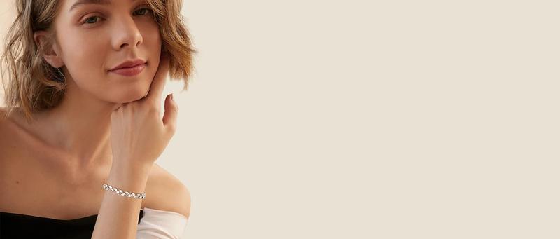 YADOCA Tennis Bracelets For Women - Silver Plated Bracelet Stack Cubic Zirconia CZ Diamond Adjustable Stackable Bracelets Set For Prom Wedding Jewelry Gift 3Pcs YADOCA Tennis Bracelets For Women - Silver Plated Bracelet Stack Cubic Zirconia CZ Diamond Adjustable Stackable Bracelets Set For Prom Wedding Jewelry Gift 3Pcs