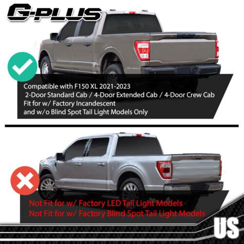 Fit For 2021-2023 Ford F150 XL w/o Blind Spot TaiL Light Brake Lamp Left Side