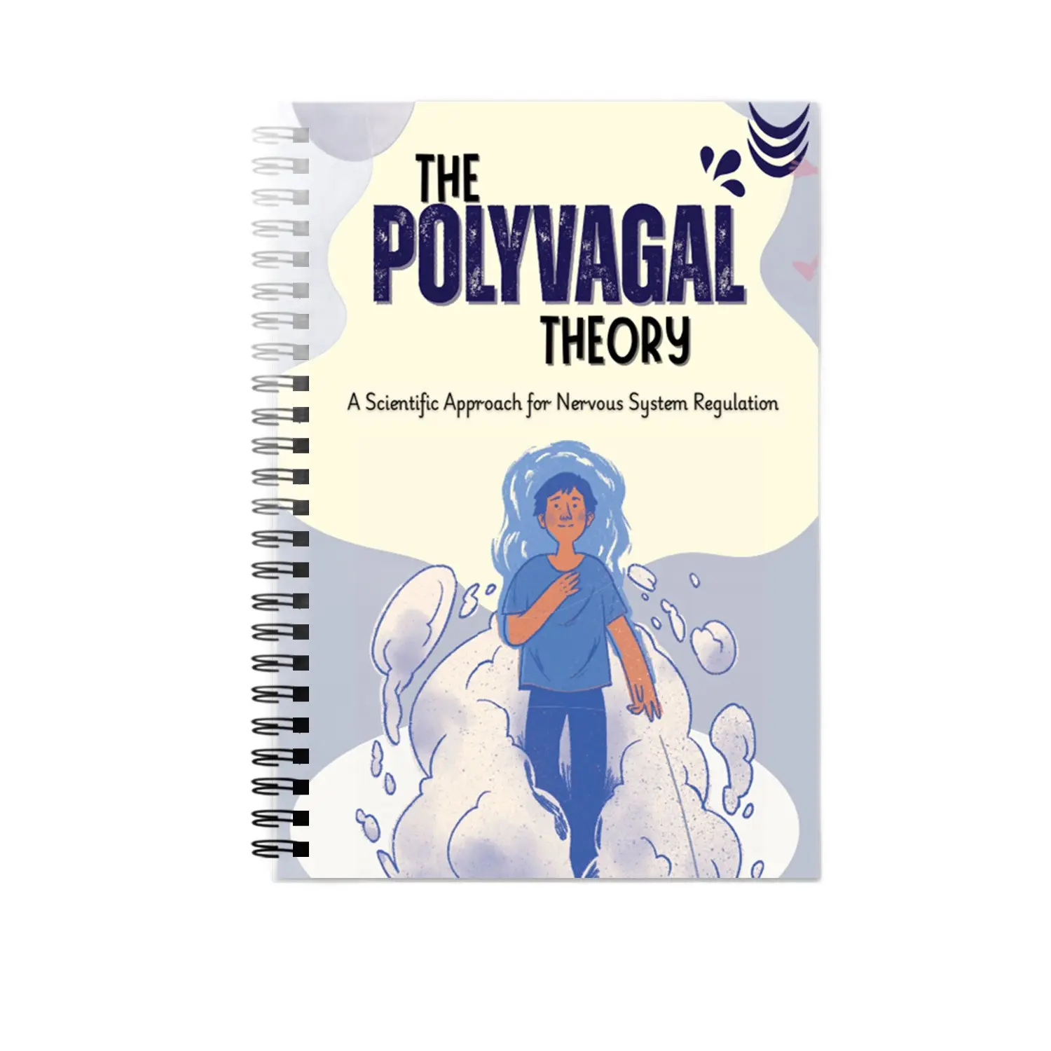 Theory Workbook Neural Regulation Notebook, 40 Pages Scientific Emotion Management, Ideal for Stress Relief & Mental Health Support