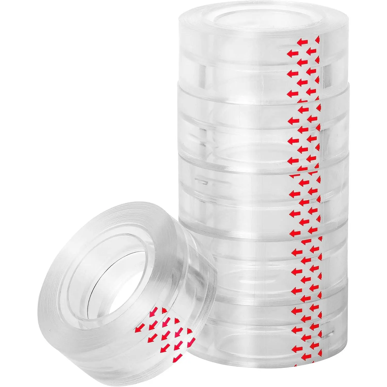-  Wrapping Tape, 6 Pack,  Wrap Tape, Wrapping Tape | Clear Tape, Invisible Tape,  Tape, Wrapping Tape for Presents, Wrapping Paper Tape, Tape, Tape Clear