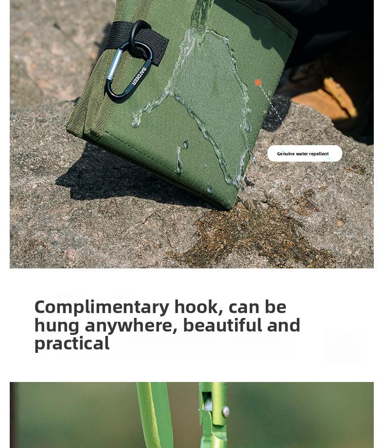 Outdoor Folding Cushion Portable Waterproof Thickened Moisture-Proof Ground Mat for Hiking, Cooling, Picnic, Grass Camping