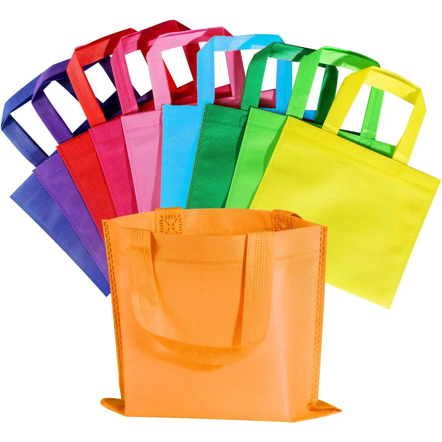 30 count Small  Bags with Handles, Holiday  Bag  Tote Party Favor Bags Goodie Bags for  Birthday,  Shower, Easter Bag