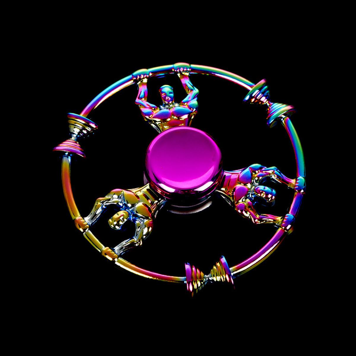 TikTok hit product Metal Fidget Spinner Alloy Hand Spinner Boxed Stress Relief Toy for Kids Adults Office Desk Fidget Toys