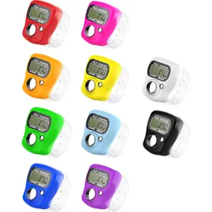 Electronic Finger Counter, Mini LCD Digital Display Tally Counter 5-Digit Number Count Clicker, Counters Clickers for Knitting, Crochet, Coaching, Lap, Golf, Toddler & Fidgetfidget toys