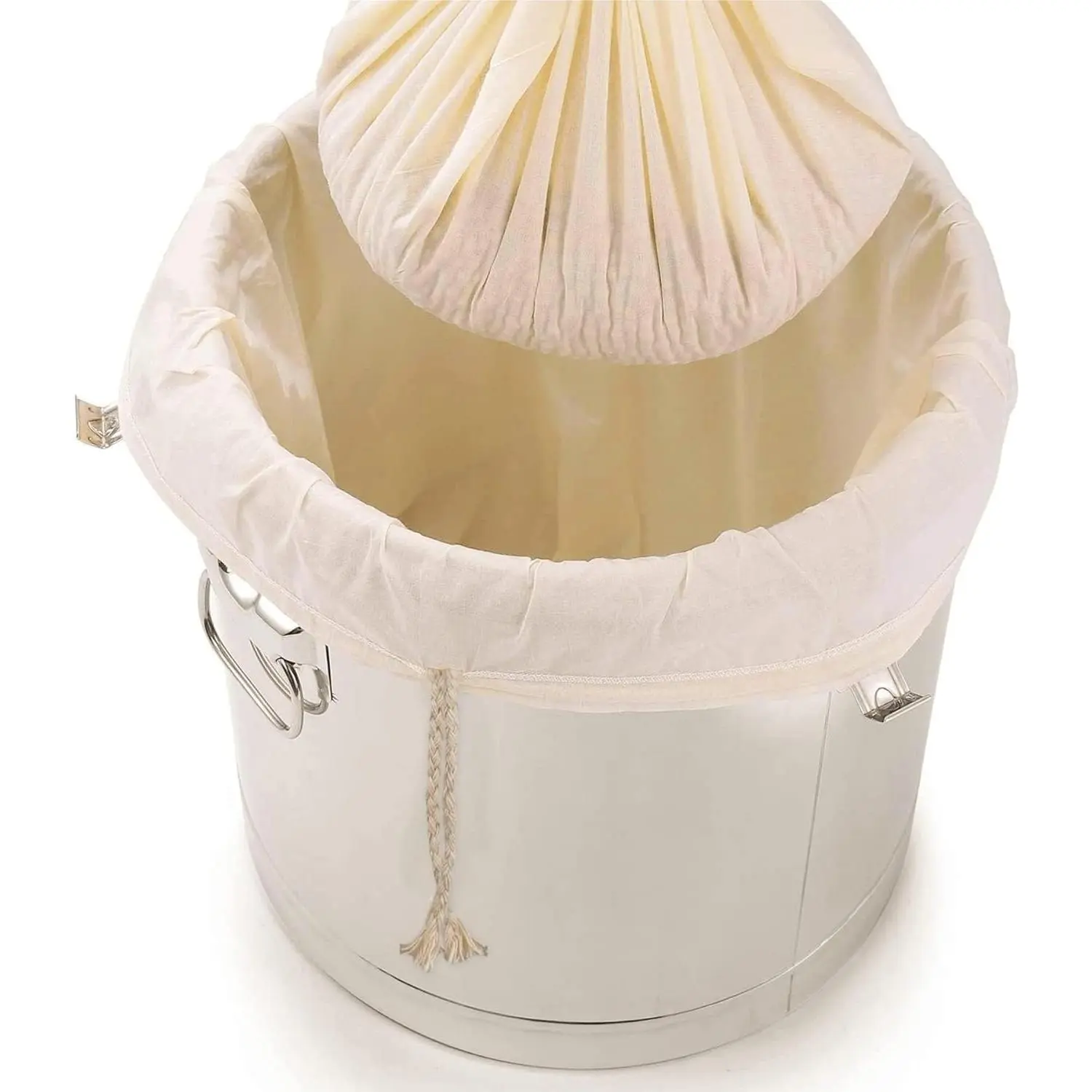 Extra Large(26"x22") Brew Bags for Home Brewing Wine, 100% Cotton Fine Mesh Cheesecloth Bags, Reusable Thickened Strainer with Draw String, Tea Juice Bag, Filter Impurities(X-Large, 2 Pack)