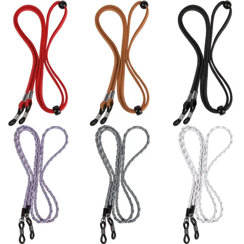 6Pcs Women Eyeglass Strap Chains Eye Glasses Holder Around Neck Chains Straps  Eyeglass Straps for Men Kids