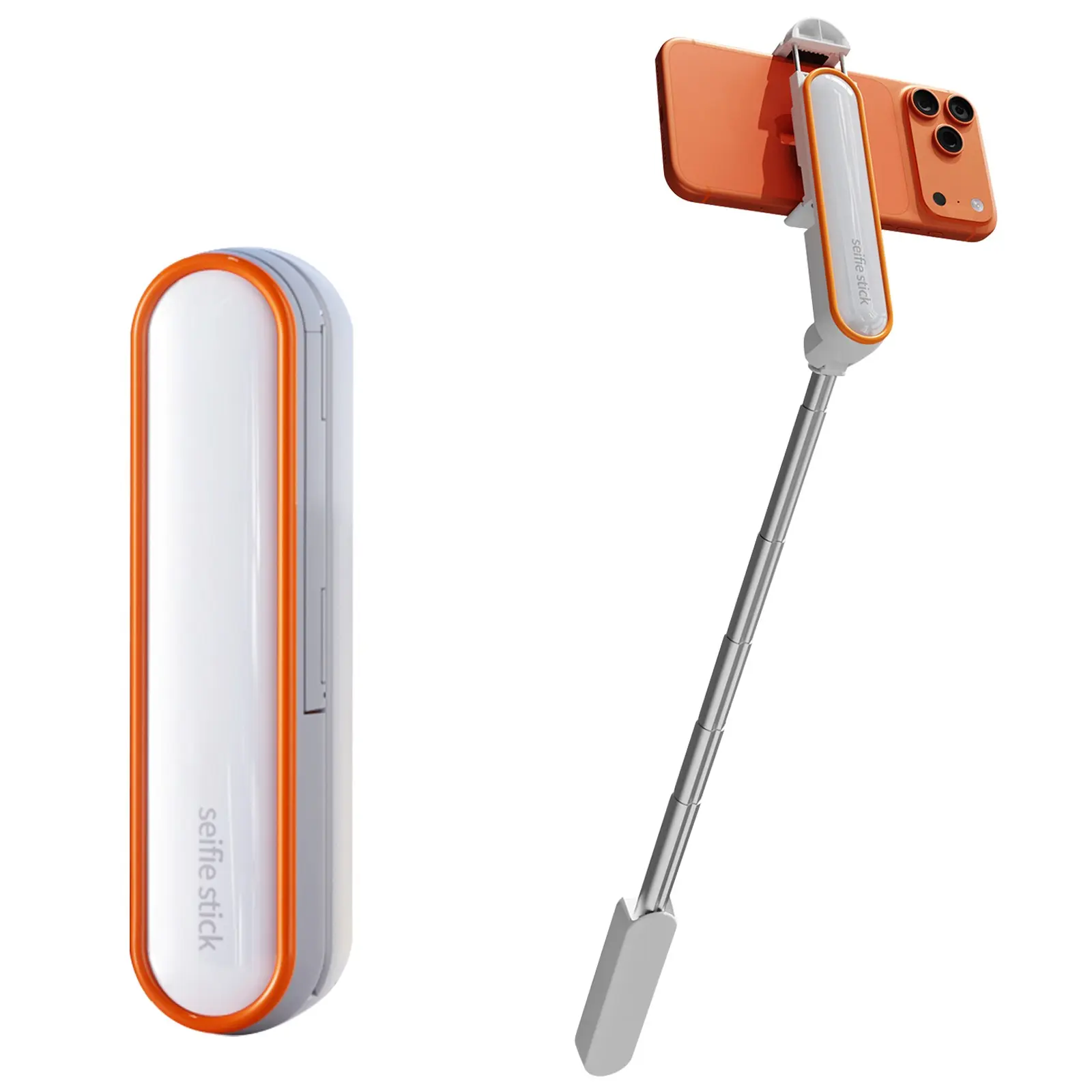 Invisible Pocket Selfie Stick, Ultra-Mini Bluetooth-compatible Selfie Pole for Travel, Compact and Portable, Ideal for Photoshoots, Selfie Accessories