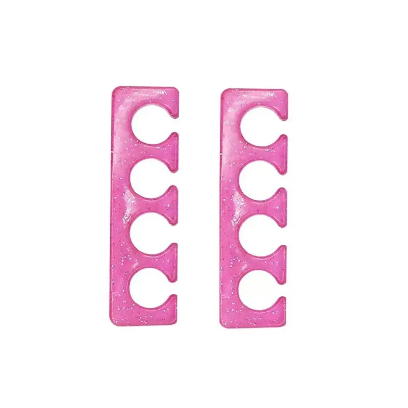 1pair Gel Toe Separators for Nail Polish - Pedicure Toe Dividers for Finger Tools - Perfect for Spacing Toenails and Enhancing Nail Polish Application