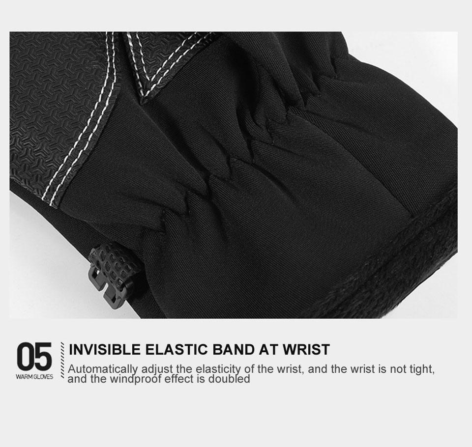 GTUBIKE Waterproof Winter Fishing Gloves 2 Finger Flip Windproof Women Men Gloves Velvet Warm Protection Fish Angling Gloves