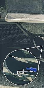 2pcs XL Size Aluminum Alloy Universal Turbo Sound Exhaust Muffler Pipe Whistle Car Roar Maker Red