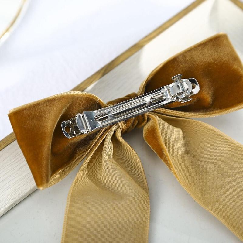 AWAYTR Cute Large Velvet Hair Bows for Women Big Ribbon Bows for Hair Long Tail Bow Hair Clips Elegant Hair Barrettes Hair Accessories for Girls AWAYTR Cute Large Velvet Hair Bows for Women Big Ribbon Bows for Hair Long Tail Bow Hair Clips Elegant Hair Barrettes Hair Accessories for Girls