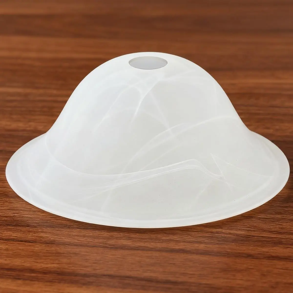 Glass Lamp Shade Replacement 12"D x 4.75"H,Lamp Shades For Floor Lamps Suitable for E26 Socket Torchiere Lamp Shade Glass Shades Ceiling Fan Light Covers Ceiling Fan Globe Replacement Glass Bowl
