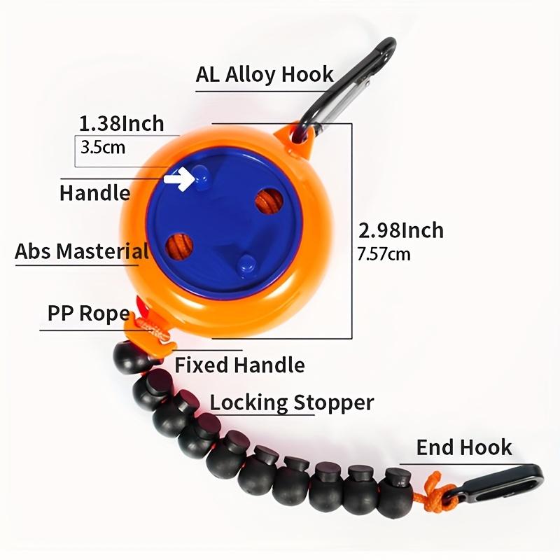 Durable and portable 26-foot travel clothesline, suitable for camping and outdoor activities — easy to set up and use, ideal for drying clothes and towels anywhere.