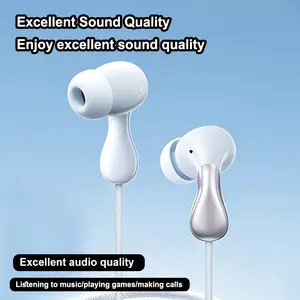 1pc In-Ear Type-C/3.5mm Headphones| Soft Plastic Ear Tips, Built-in Microphone, Digital Chip for Enhanced Compatibility, Excellent Sound Quality, Volume Control, Clear Microphone, Song Switching, Hands-Free Calls, Suitable for Gaming