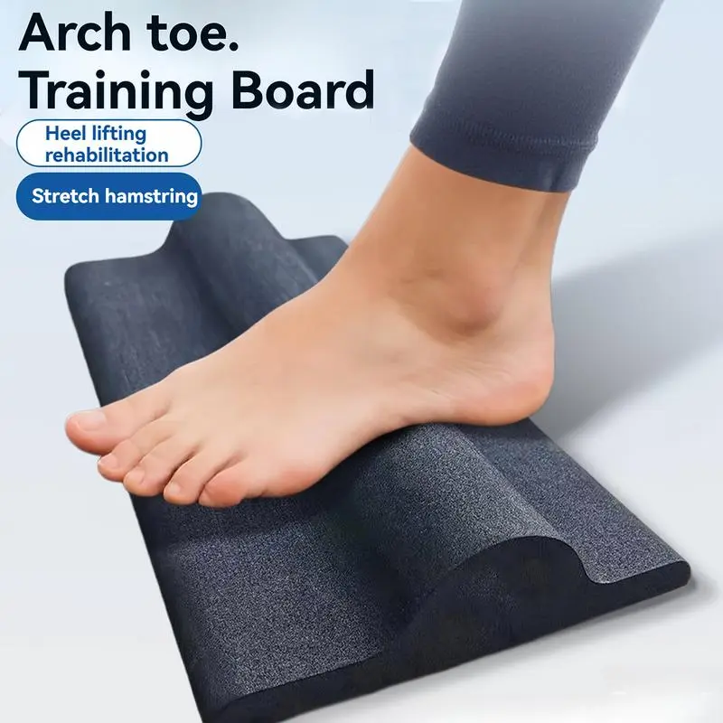 Ankle Strength Trainer & Foot Arch/Fascia Stretcher - Toe Flexibility Exercise Board, Non-Slip Foot Fitness Tool for Plantar Fasciitis Relief, Adjustable Stretching Incline, Home/Gym Physical Therapy Equipment, Improve Balance & Foot Strength