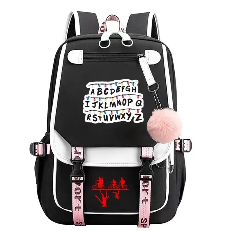 Kids School Backpack, Lightweight Water Resistant Student Daypack, Large Capacity Casual Backpack with Adjustable Shoulder Straps, Stylish Bookbag for Boys Girls Back To School Daily Commute Travel