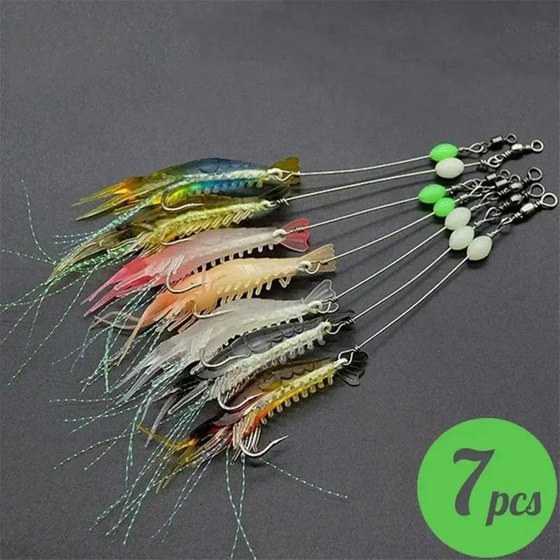 Shrimp Lures Fishing Lures Artificial Fishing Bait Isca Artificial  Ascesorios Pesca