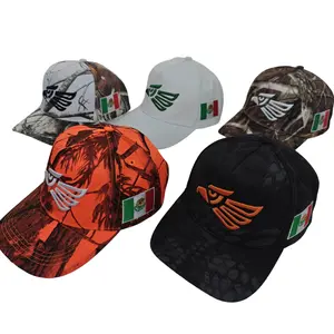 Mexican Style Tie-Dye Digital Print Trucker Dad Hat, Camouflage Leaf & Random Pattern Sun Protection Hat for Outdoor Daily Wear