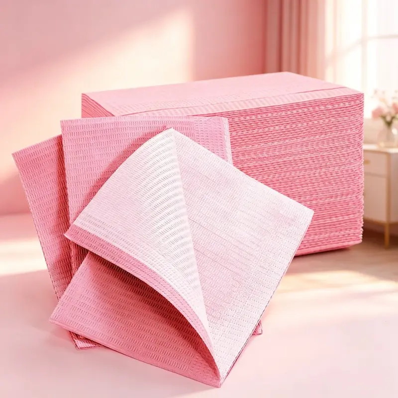 20/125Pcs Disposable Nail Art Table Mats, Colorful Waterproof Pad for Nail, Tattoo & Microblading