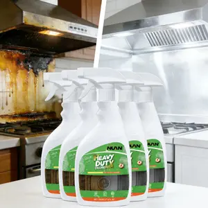 NUAN Powerful Kitchen Grease Cleaner – Removes Stubborn Oil from Stainless Steel Surfaces