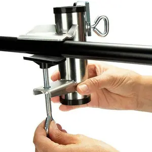 Upgrade Umbrella Clip Holder, Long Bench Partner, Patio Umbrella Fixing Clip, Beach Fishing Umbrella Mount, Chair Clip