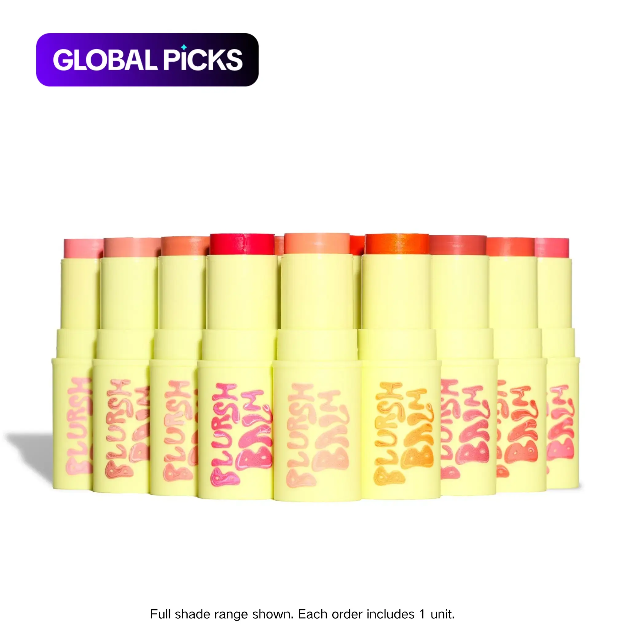 Blursh Balm Cream Blusher - Made By Mitchell, Lightweight Blush Makeup for Girls and Women, Cosmetics Products