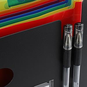 Accordion File Organizer, 12 Pocket Expanding File Folder with Label, Portable Monthly Bill Receipt Organizer, Document Storage Organizer, Expandable Desktop File Keeper, Letter/A4 Size