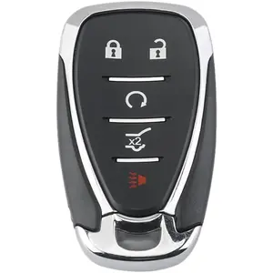Key Fob Cover Shell Case Replacement 5 Buttons Key Fob Remote Control Shell Case - Compatible for Chevrolet Equinox 2018-2021 for Chevrolet Blazer 2019-2020 - Replace Part M3N-40821302 HYQ4AA