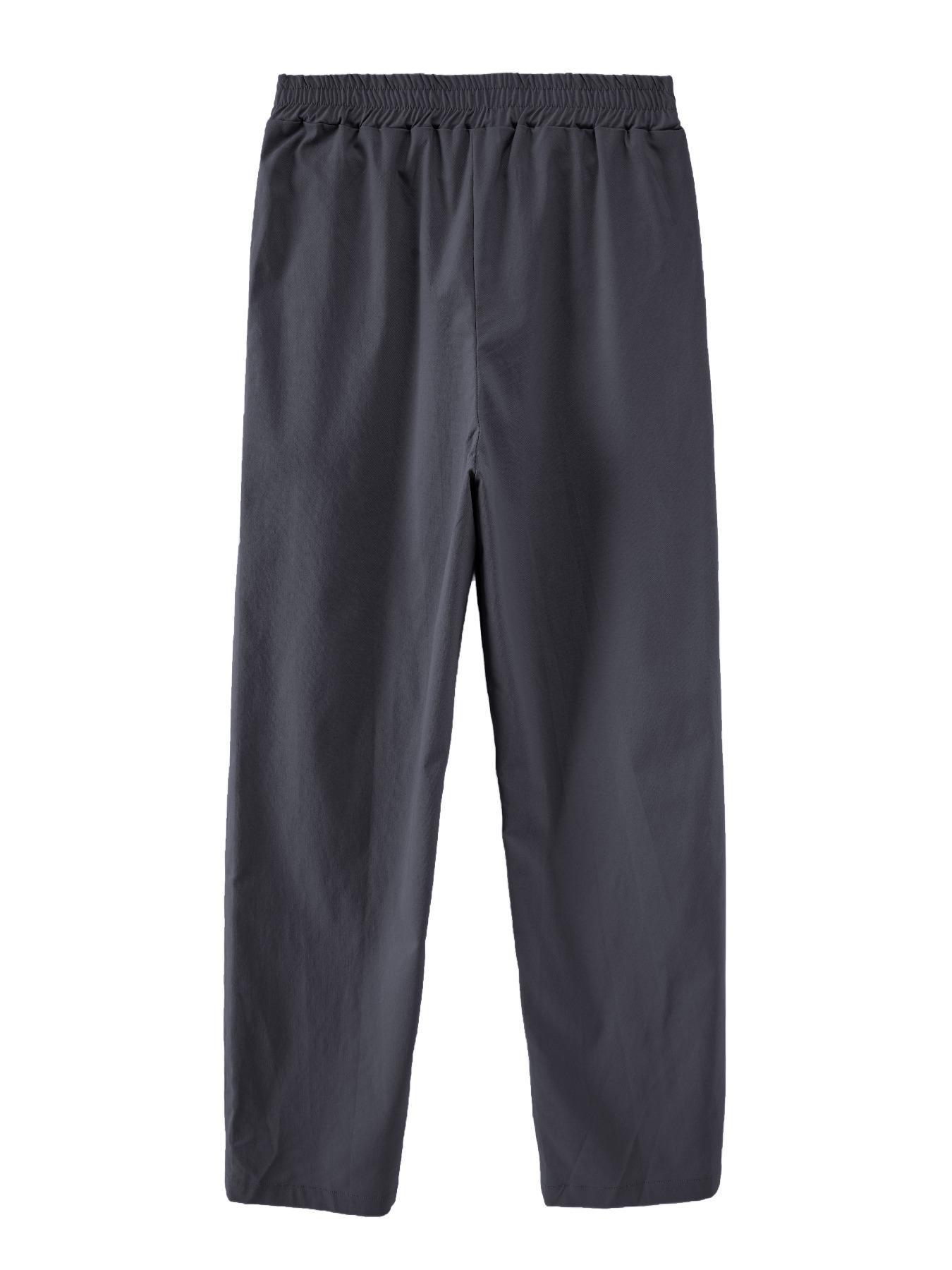 Stylish Women's Woven Work Pants for Office and Casual Outings, Comfortable Versatile Trousers for Everyday Use