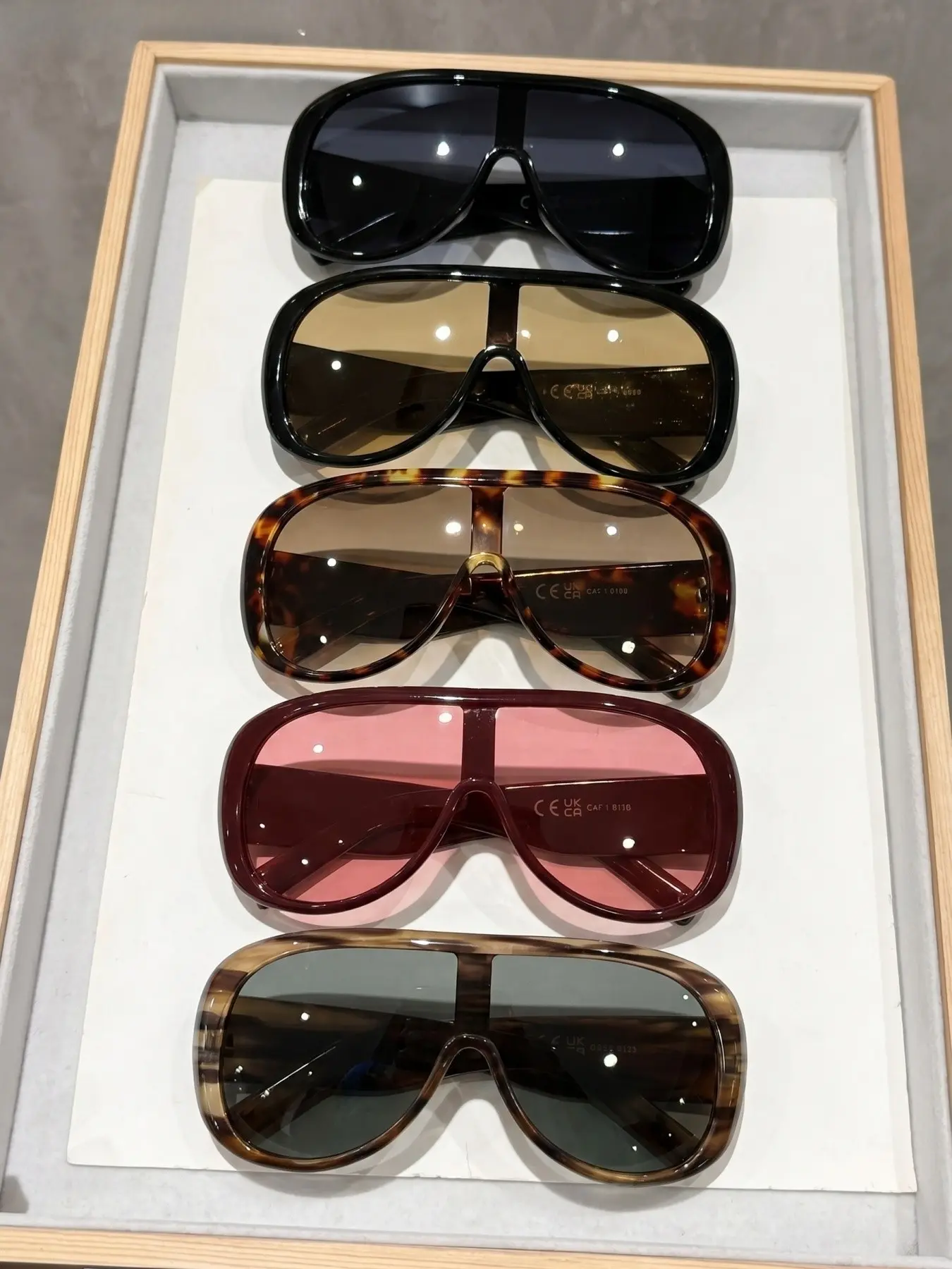 5 Pairs Y2K Fashion Large Frame Glasses, Unisex Retro Style, Durable Streetwear Accessory, Perfect for Daily Wear, Parties, Gifts