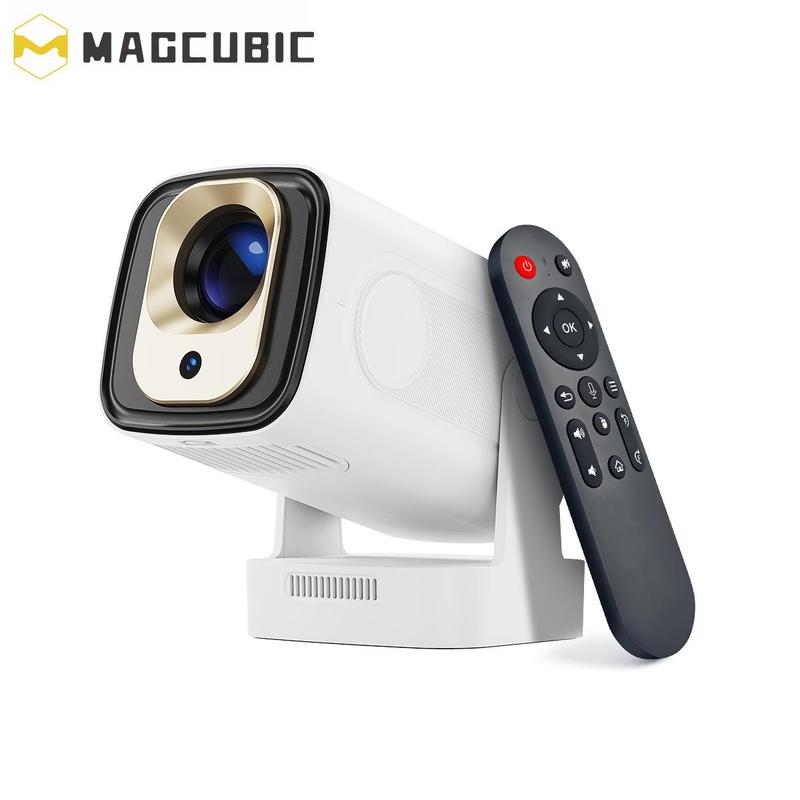 Magcubic Hy310 Smart Projector, Home Theater Projector, Auto Focus, 330 Ansi Lumens, 1080P Native Resolution, Wifi6, Bluetooth-compatible 5.4, 180° Keyston Correction, Home Cinema