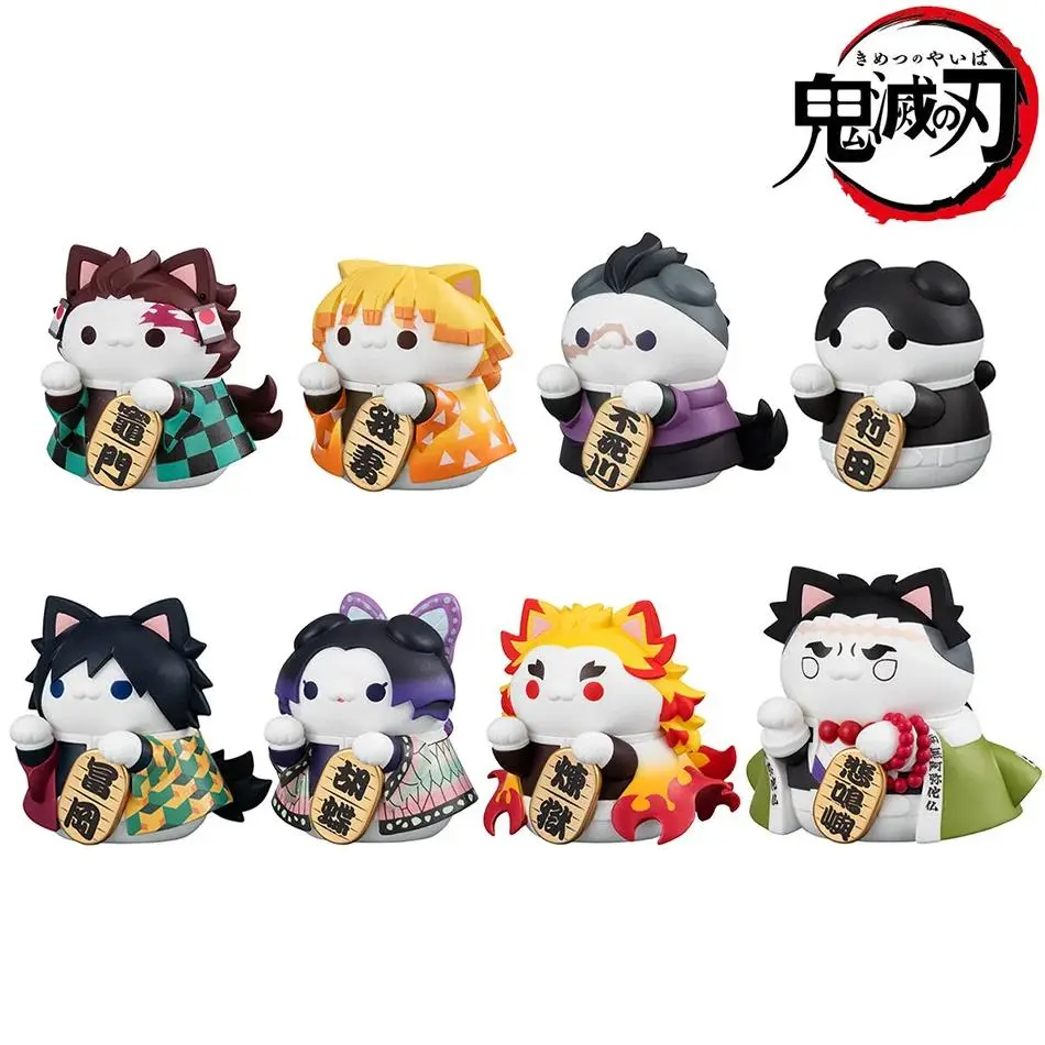 New Demon Slayer Action Figure Kimetsu No Yaiba Tanjirou Nezuko Agatsuma Zenitsu Action Figure Anime Model Statue Toy Gift